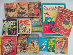 Lot of Vintage Comics & Childrens BooksCards