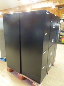 lot 7 image: 2 Schwab 5000 Fireproof 4-Drawer Lateral File Cabinets