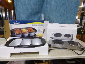 lot 68 image: Buffet Server and Hot Plate