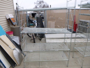 lot 145 image: 4-Tier Wire Shelving