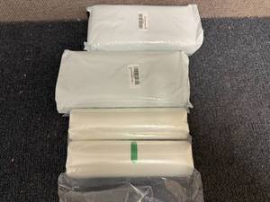 lot 35 image: 3 X 2Ct Packs Of Vacuum Sealer Bags