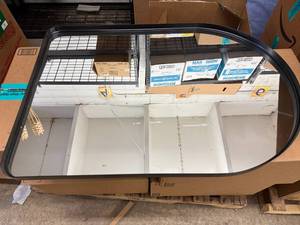 lot 39 image: Black Frame Mirror