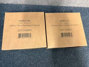 lot 67 image: 2 X 3Ct Packs Of Skinfix Foaming Oil Cleanser