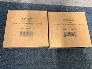 lot 68 image: 2 X 3Ct Packs Of Skinfix Foaming Oil Cleanser
