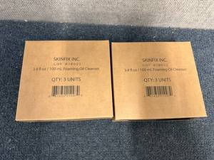 lot 69 image: 2 X 3Ct Packs Of Skinfix Foaming Oil Cleanser