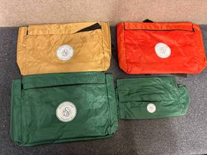 lot 94 image: 6 Senectitude Velcro Bags