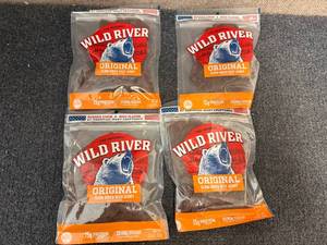lot 176 image: 4 Bags Of Wild River Original Beef Jerky