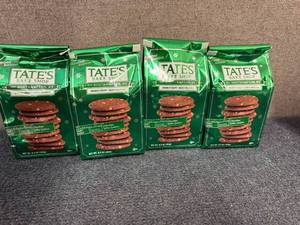 lot 194 image: 4 Bags Of Tates Chocolate Toffee Cookies