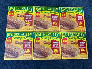 lot 209 image: 6 Boxes Of Nature Valley Cinnamon Almond Butter Bars