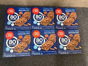 lot 210 image: 6 Boxes Of Fiber One Chocolate Carmel & Pretzel Bars