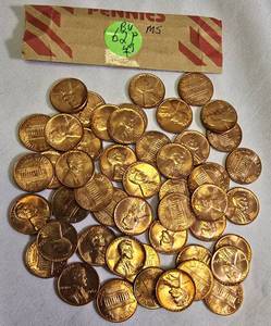 lot 40 image: Collection of 49 coins from 1962-P in BUMS high grades