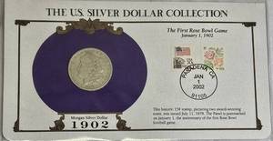 lot 56 image: 1902-O Morgan Silver Dollar Collector Series in Sleeve.