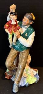 C7 - Royal Doulton The Puppetmaker HN2253 Figurine (England)
