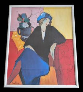 MB - Itzchak Tarkay Suzanne Framed Print