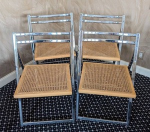 MB - Folding Chairs by Giancarlo Piretti for Anonima Castelli (Lot of 4)
