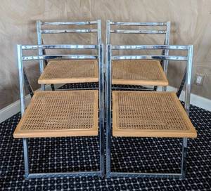 MB - Folding Chairs by Giancarlo Piretti for Anonima Castelli (Lot of 4)