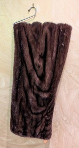MB - Vintage Mink Fur Wrap  Stole
