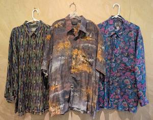 MB - Riscatto & Shane Barnes & Viva Seta Shirts XL (Lot of 3)