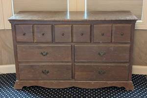 MB - Vintage Wood Dresser