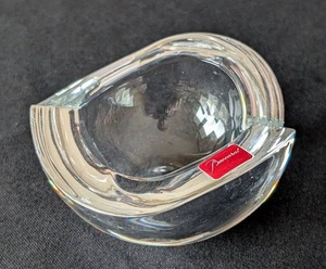 MB - Baccarat Crystal Rock Glass Tranquility Ashtray  Trinket Dish