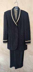 MB - St John Three-Piece Jacket Tank Top Pants Set - Jacket Size 8, Tank Size S, Pants Size 6