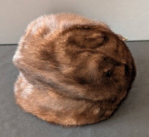 MB - Vintage Schlampps Minneapolis Mink Fur Hat