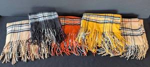 MB - V. Frass Cashmink Scarves (Lot of 5)