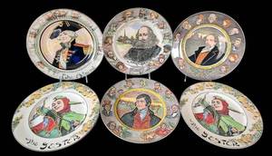 LR - Royal Doulton Shakespeare Plates