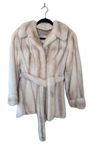 MB - Citation Furs White Mink Fur Jacket - Vintage Womens