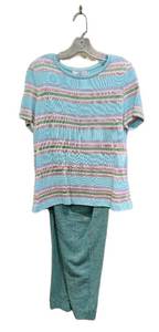MB - St. John Sport Knit Top & Pants Set - Size Large (L)