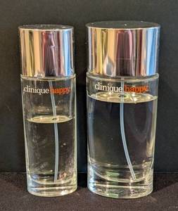MB - Clinique Happy Perfume Bottles (Lot of 2)