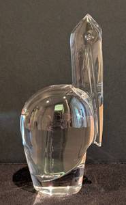 MB - Baccarat Crystal Pelican Sculpture