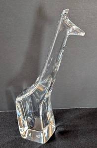 MB - Baccarat Crystal Giraffe Figurine