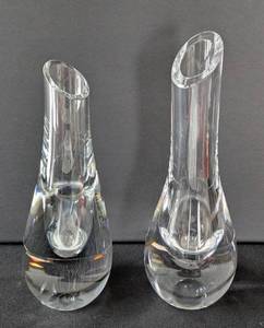 MB - Baccarat Crystal Vase Pair