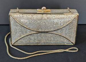 MB - Judith Leiber Rhinestone Clutch Purse