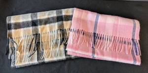 MB - Louisa Perini Cashmere Scarves - Pair