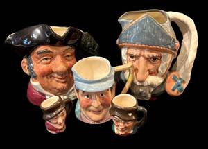 C4 - Royal Doulton & Kelsboro Ware Toby Mugs