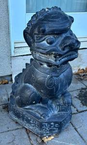 FY - Guardian Food Dog Cement Decor