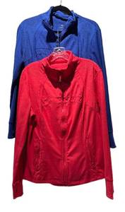 CC - Two Tangerine Jackets Size XL