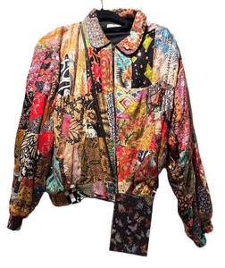 CC - Air Dreams Palm Desert Patchwork Jacket with Crossbody Bag