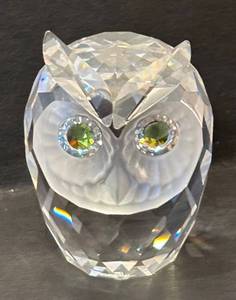 C6 - Swarovski Woodland Friends Owl Crystal Figurine
