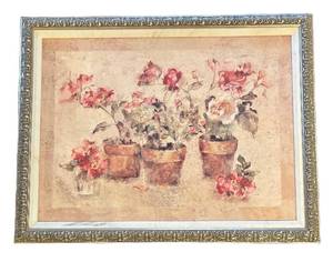 DR - Potted Roses II Print by Cheri Blum