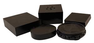 DR - Five Black Display Stands