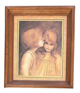 CC - Margaret Keane Little Kiss Print