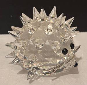 DR - Swarovski Hedgehog Crystal Figurine