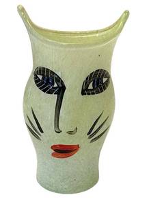 Kosta Boda Open Minds Ulricha Hydman-Vallien Vase - Miniature Art Series