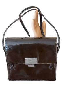MBR - Charles Jourdan Vintage Patent Leather Handbag
