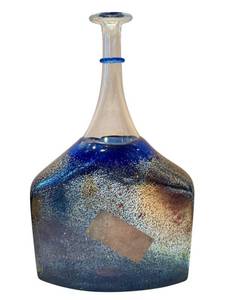 Kosta Boda Satellite Bottle Vase by Bertil Vallien, 1990s