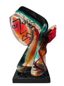 DR - Renzo Andreon Art Glass Sculpture #49, 1993