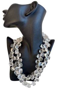 Two-Strand Clear Quartz Necklace